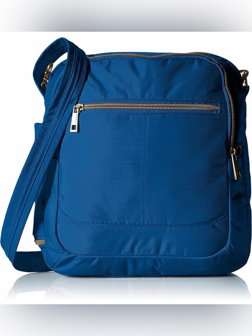 Travelon Anti-Theft Signature Slim Day Bag Vibrant Blue